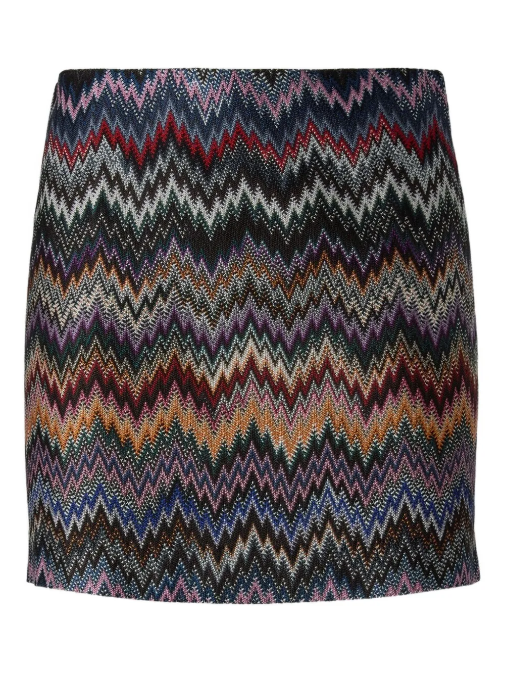 Missoni Zigzag Knit Skirt In Multi