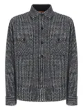 Missoni herringbone-pattern shirt - Grey