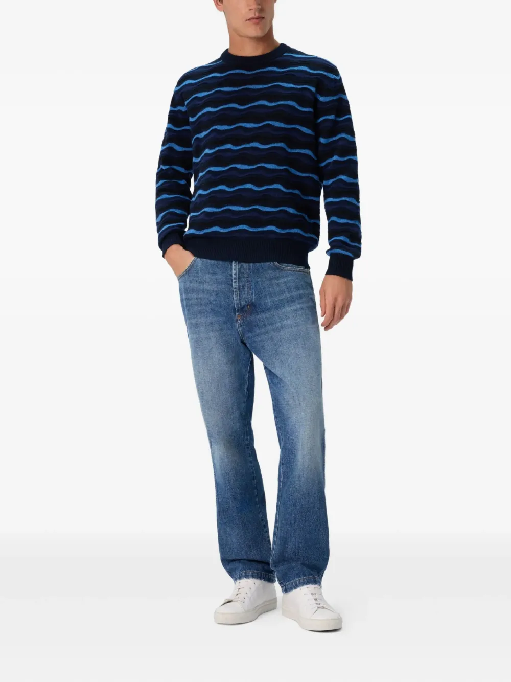 Missoni wave-pattern crew-neck sweater | Sweatshirts | Image 2