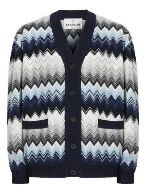 Missoni chevron-pattern cardigan