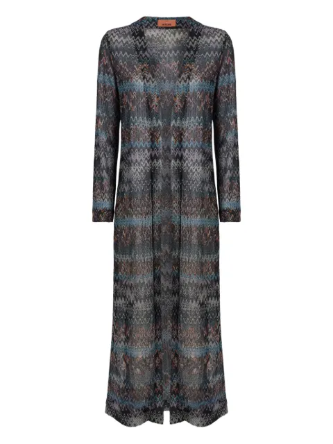 Missoni patterned long cardigan