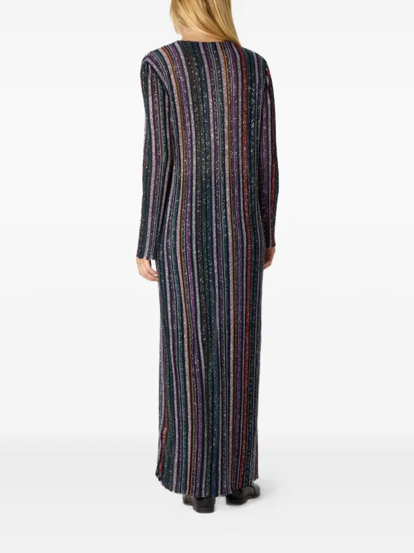 Missoni ストライプ スパンコール カーディガン | ブルー | FARFETCH JP
