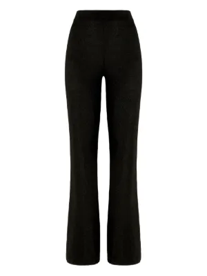 Alexander McQueen フレアパンツ | ブラック | FARFETCH JP