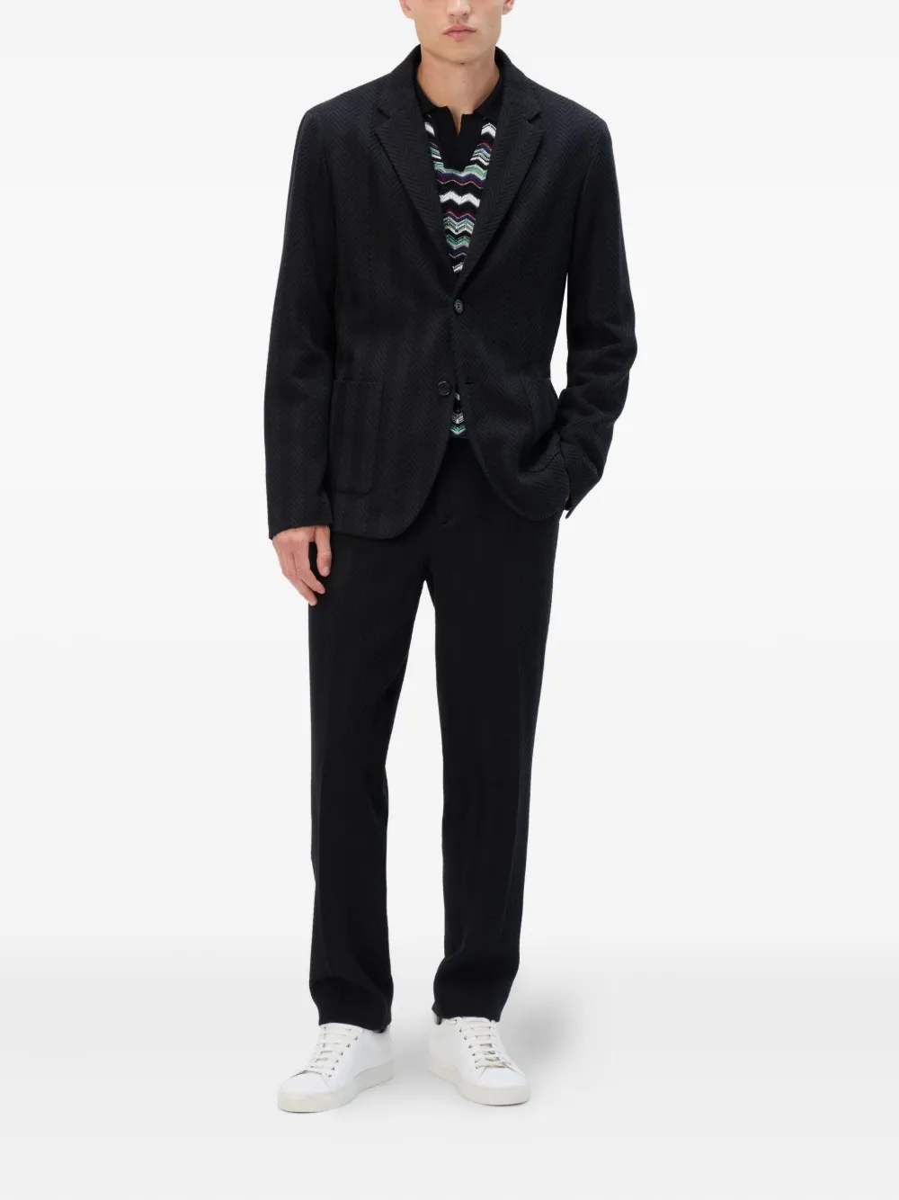 Missoni herringbone-patterned trousers | Regular-Fit & Straight Leg Pants | Image 2