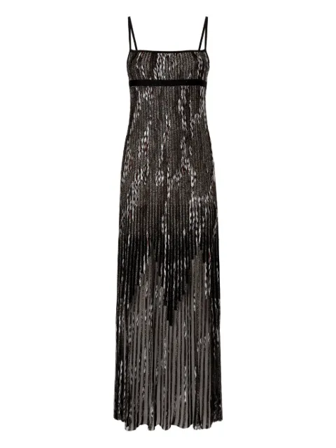 Missoni metallic-threading maxi dress
