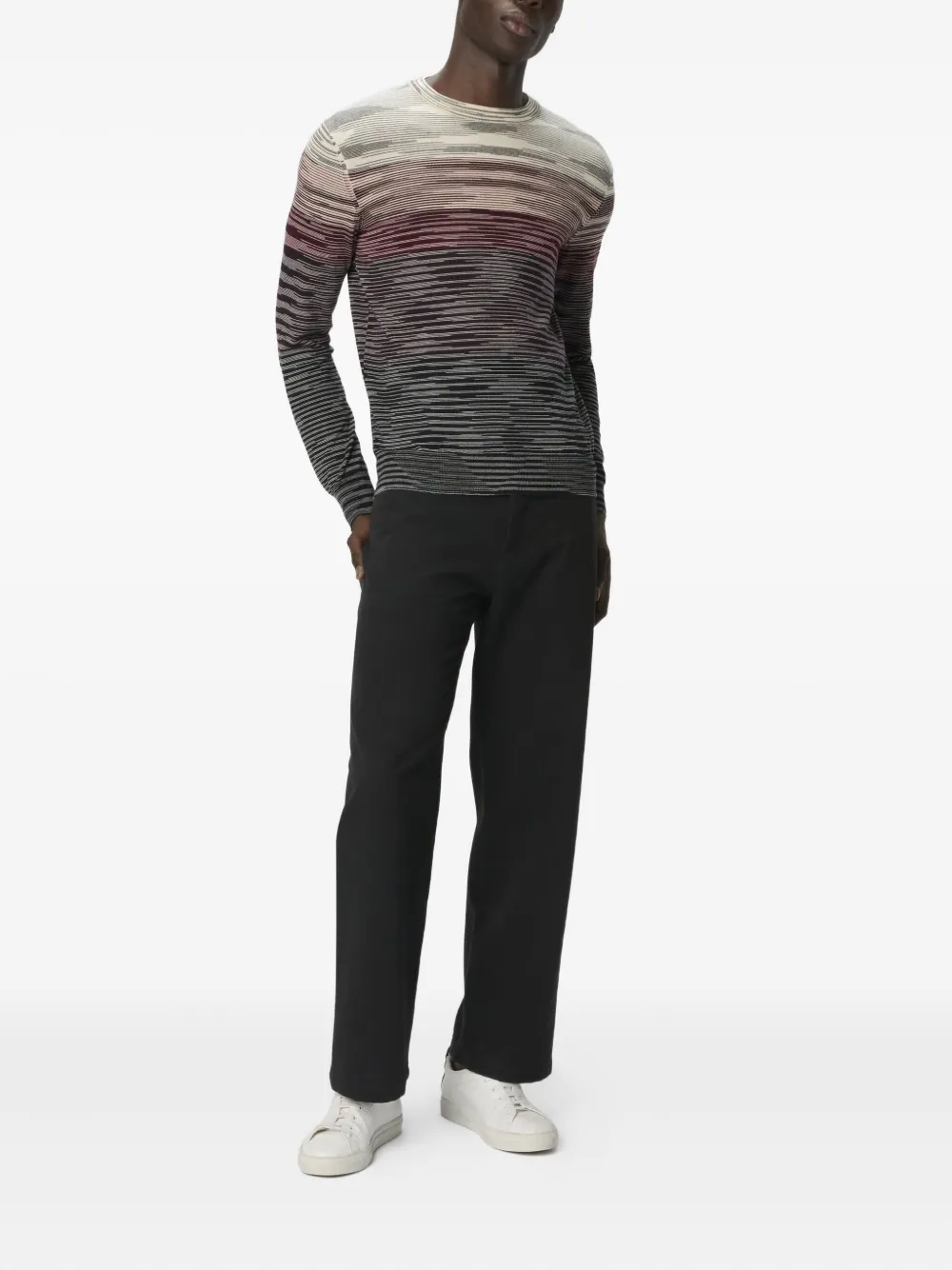 Missoni Gestreepte trui Zwart