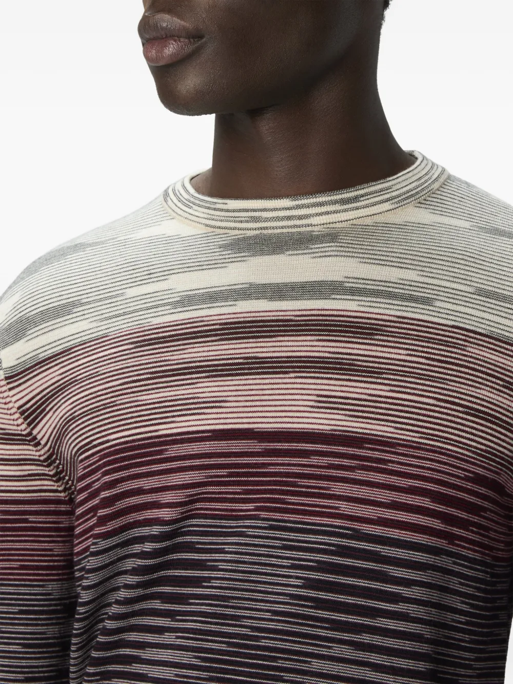 Missoni Gestreepte trui Zwart