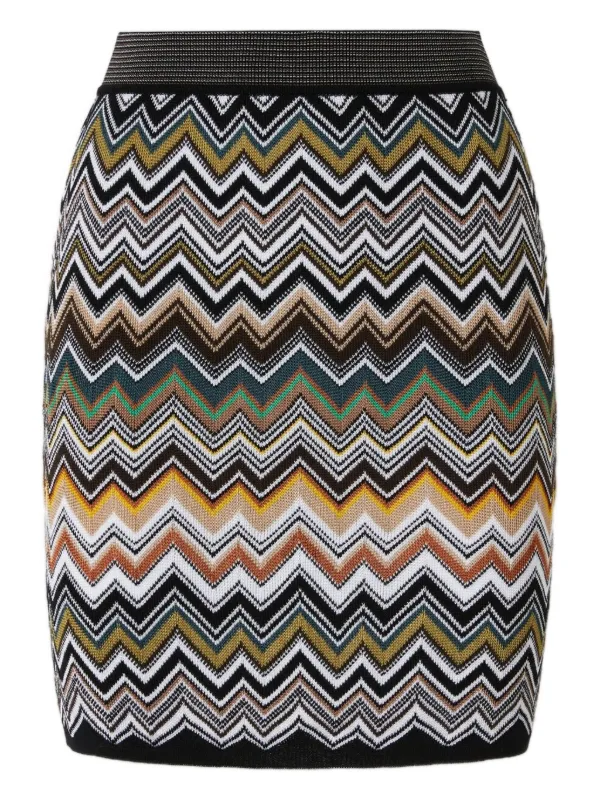 ミニスカート Missoni Zigzag Pattern Mini Skirt Missoni Metallic Zigzag Mini Skirt | Neiman Marcus