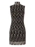 Missoni floral scalloped mini dress - Black