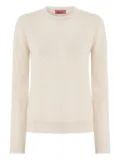Missoni chevron-pattern crew-neck sweater - Neutrals
