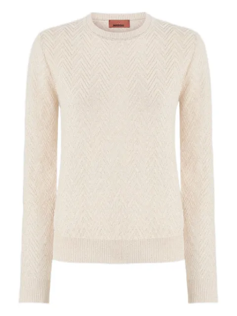 Missoni chevron-pattern crew-neck sweater