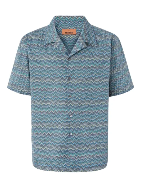Missoni zig-zag short-sleeve shirt