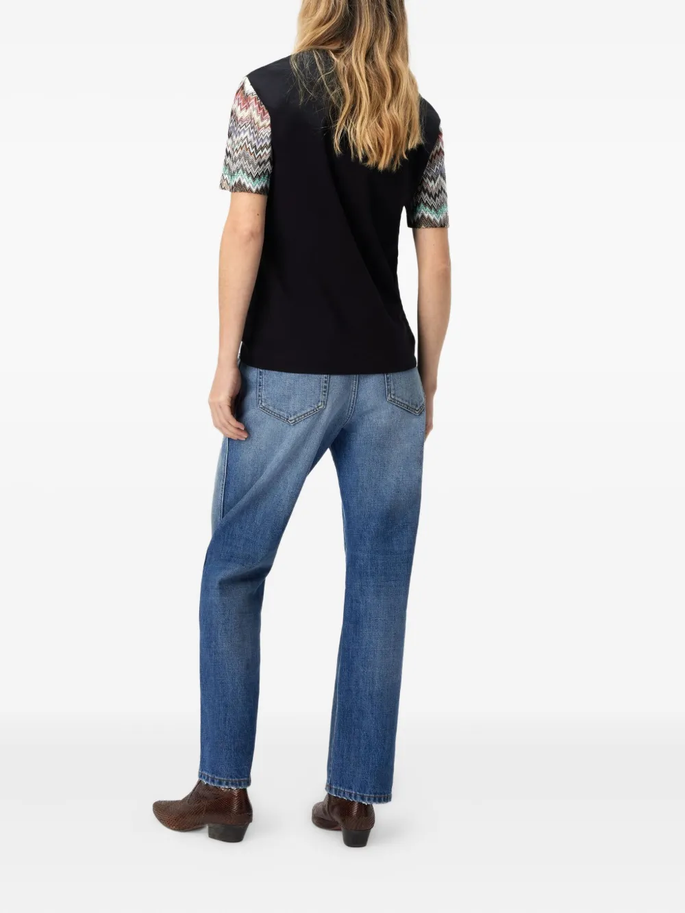 Missoni Top met zigzag patroon Zwart