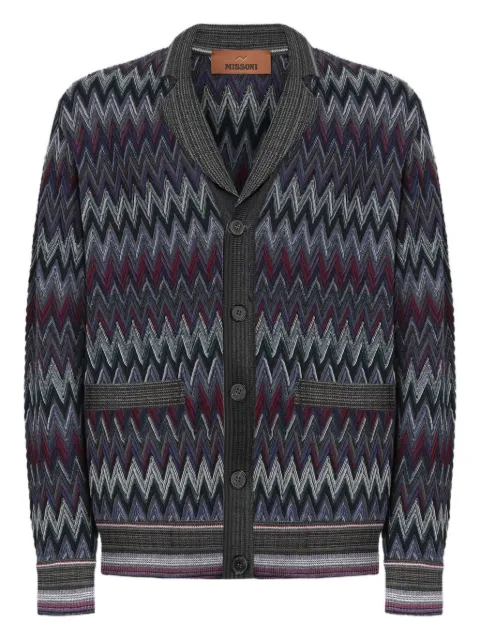 Missoni cárdigan con motivo chevron