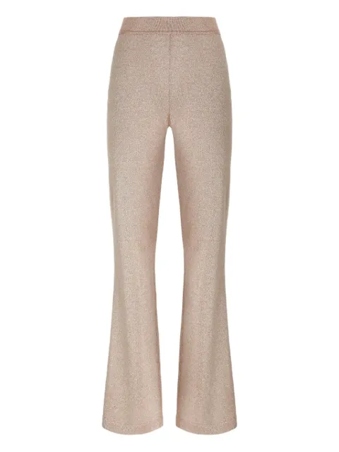 Missoni glitter-knit flared trousers
