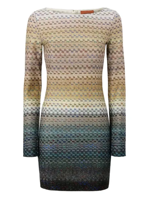 Missoni ombre-knit mini dress