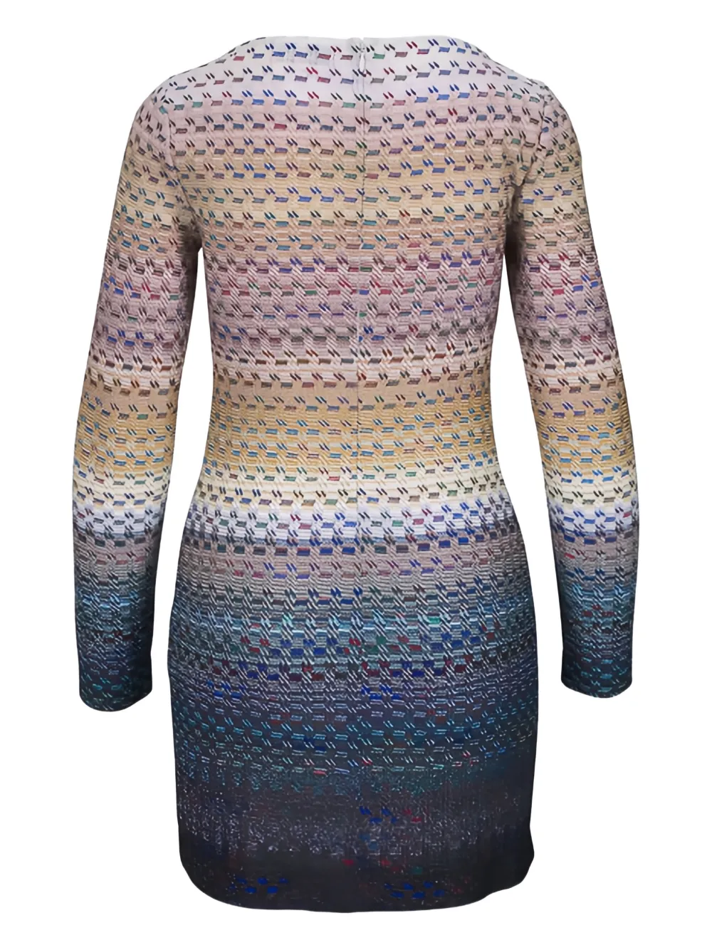  Missoni Ombre-pattern Mini Dress - Neutrals 