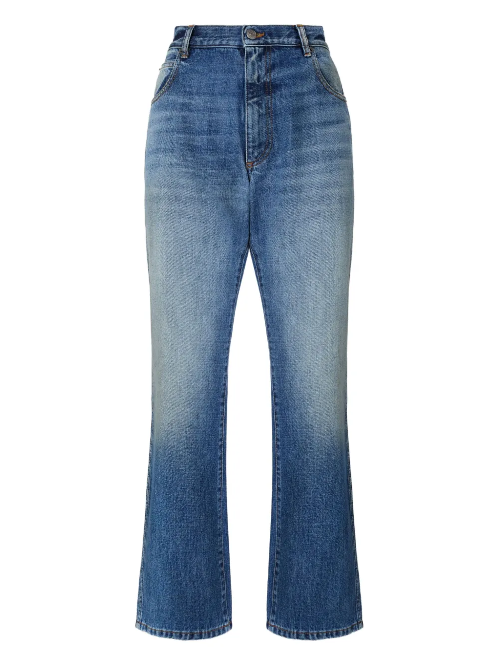 Missoni High-waisted Flared-leg Jeans In Blue