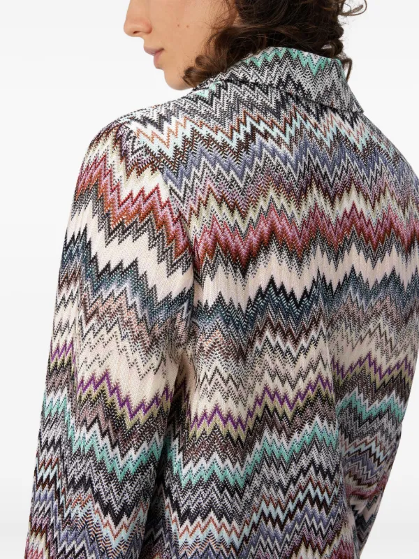 Missoni シェブロンパターン ジャケット | ホワイト | FARFETCH JP