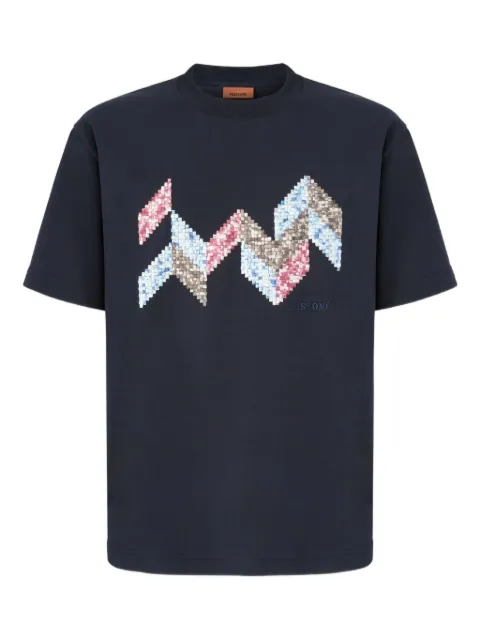 Missoni playera con motivo geométrico