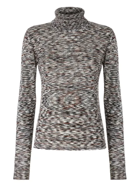 Missoni roll-neck knit sweater