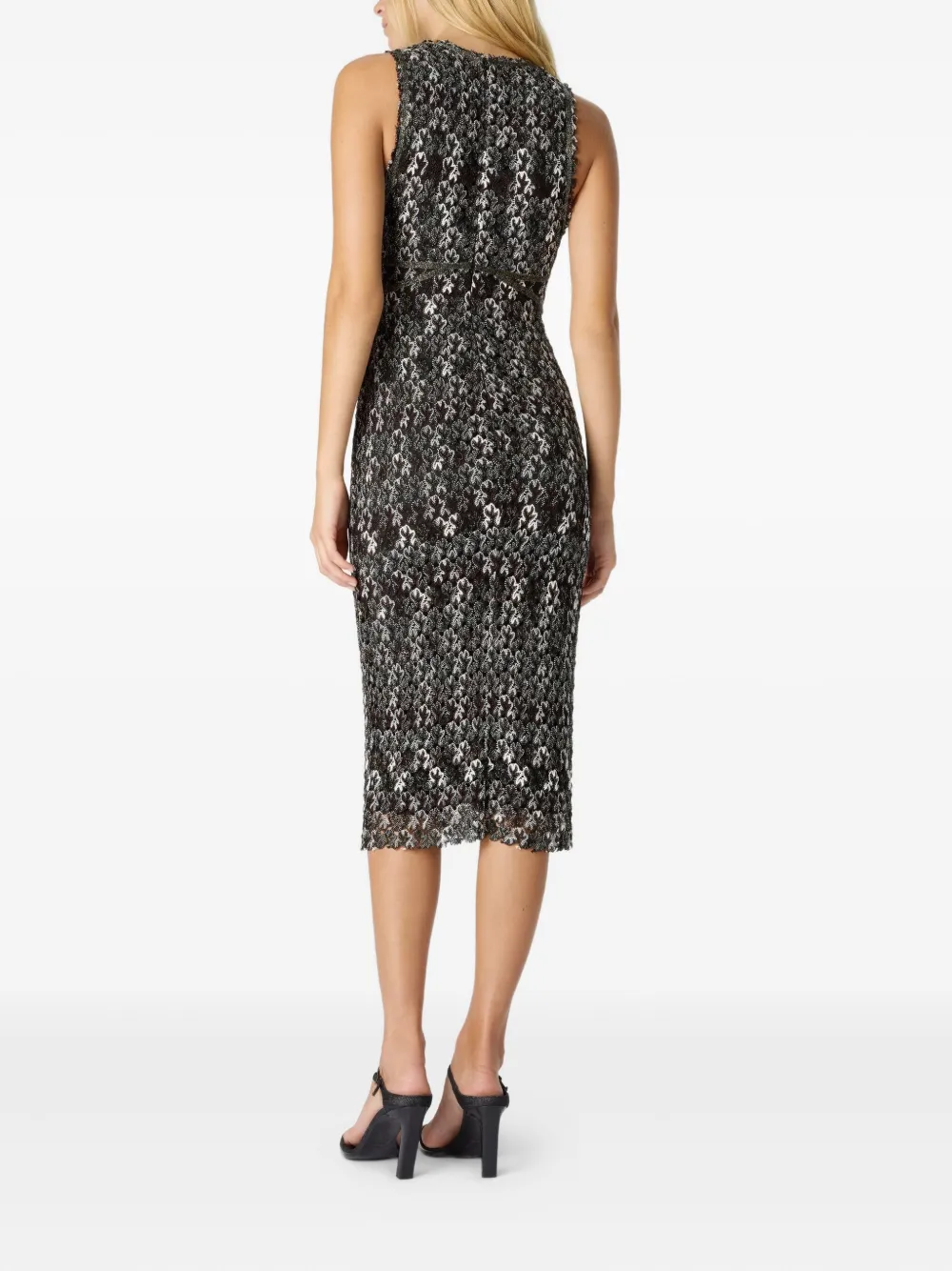 Missoni Maxi-jurk met bloemenprint Zwart