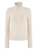 Missoni chevron-pattern turtleneck sweater - Neutrals