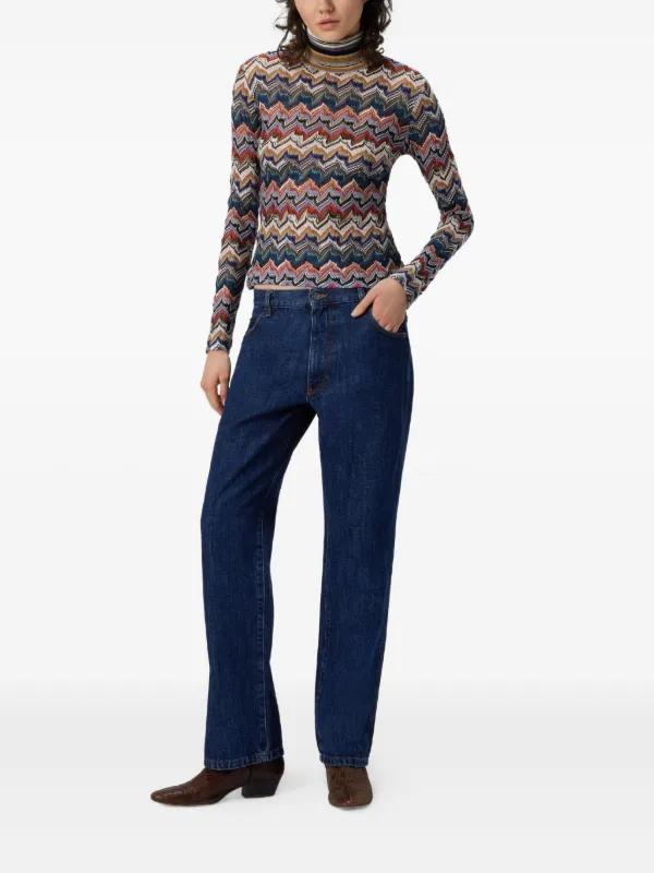 Missoni タートルネック セーター | ブルー | FARFETCH JP