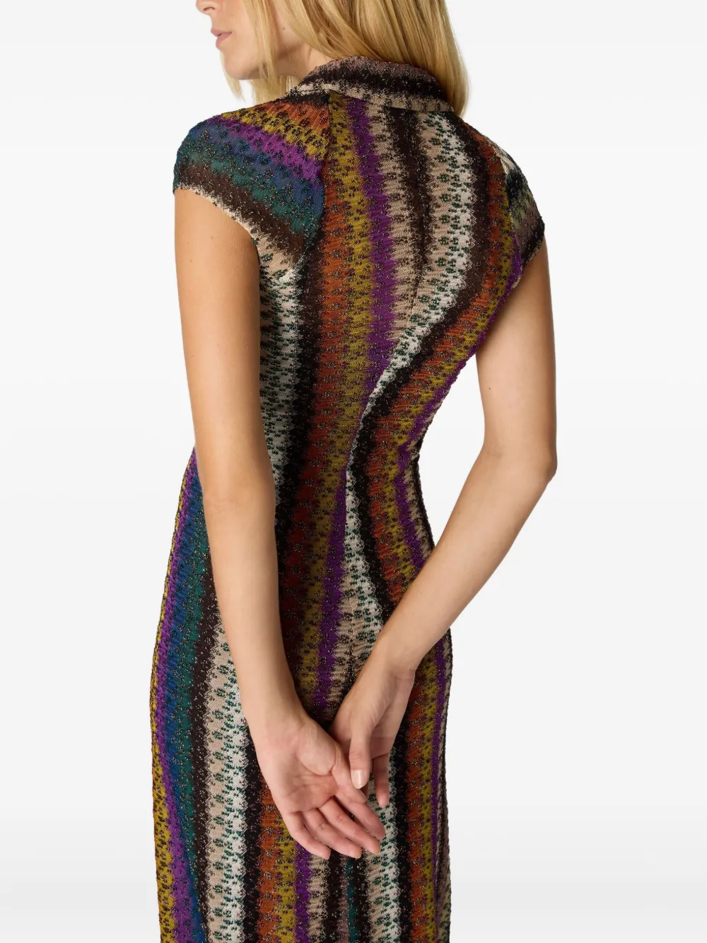 Missoni Gestreepte maxi-jurk Veelkleurig