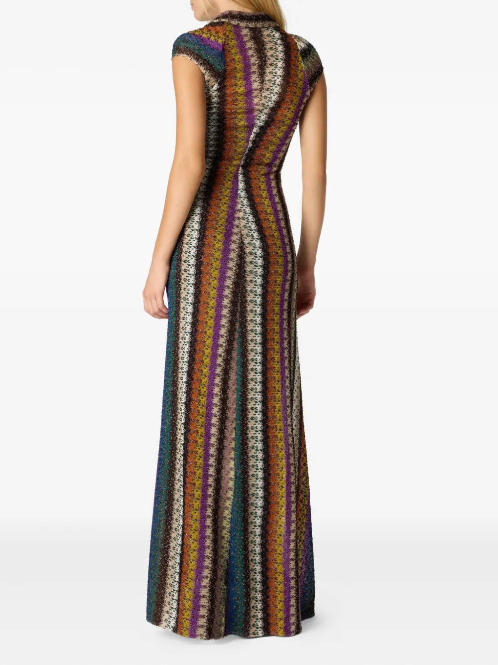 Missoni Gestreepte maxi-jurk Veelkleurig