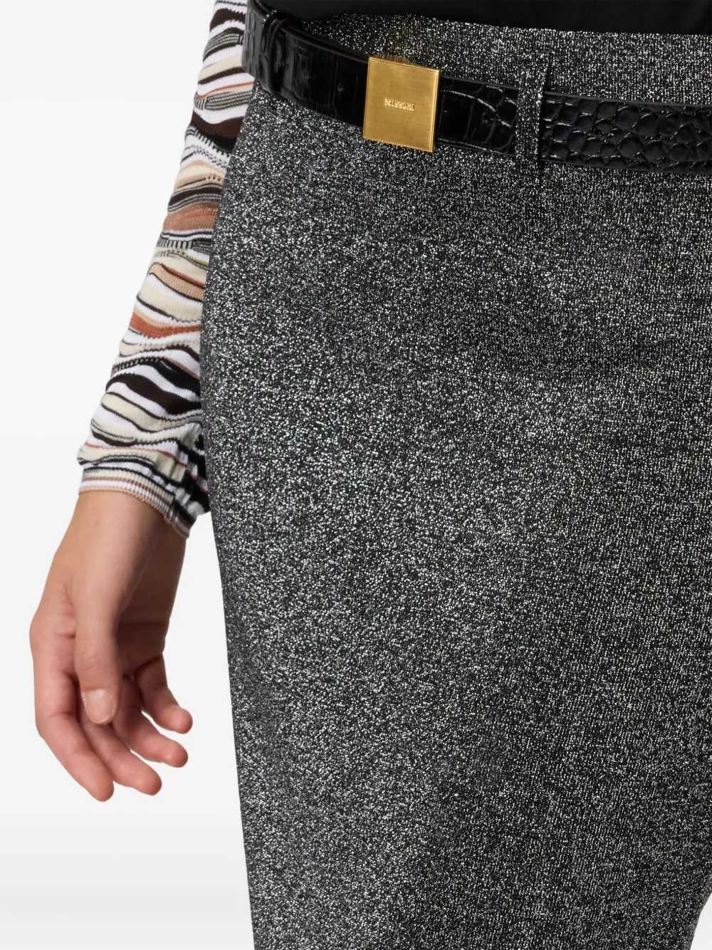 Missoni metallic knit skirt Zilver
