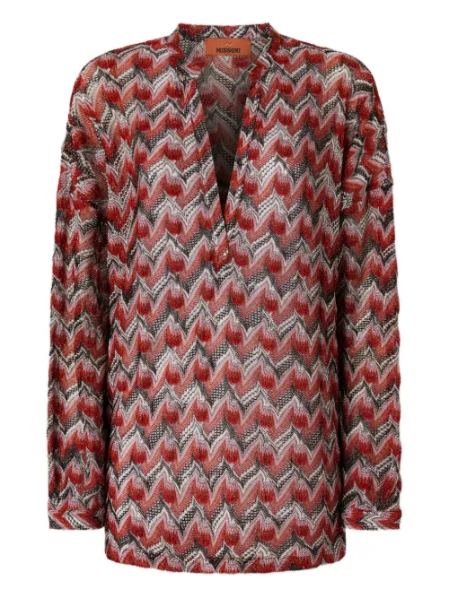 Haut en maille à chevrons - Missoni - Modalova