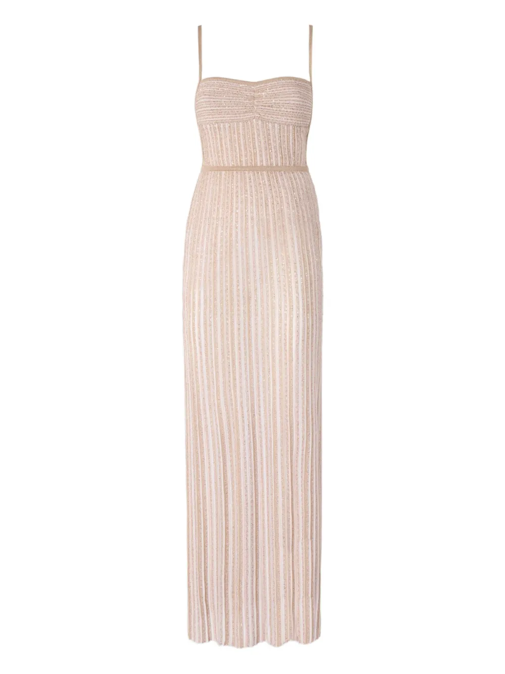 Missoni Metallic maxi-jurk Wit