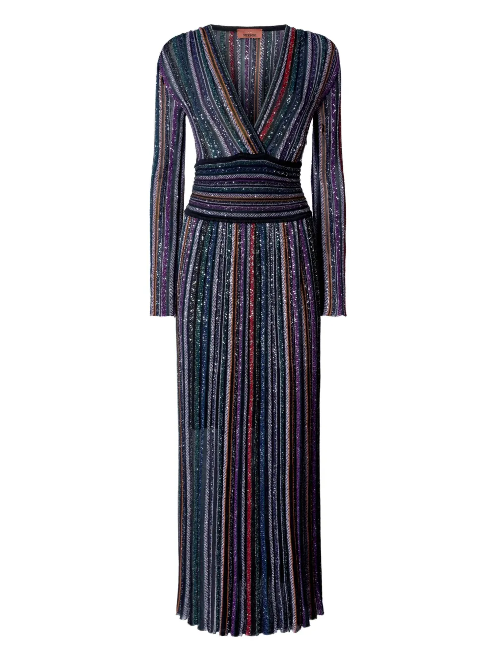 Missoni Maxi-jurk verfraaid met pailletten SM9T4