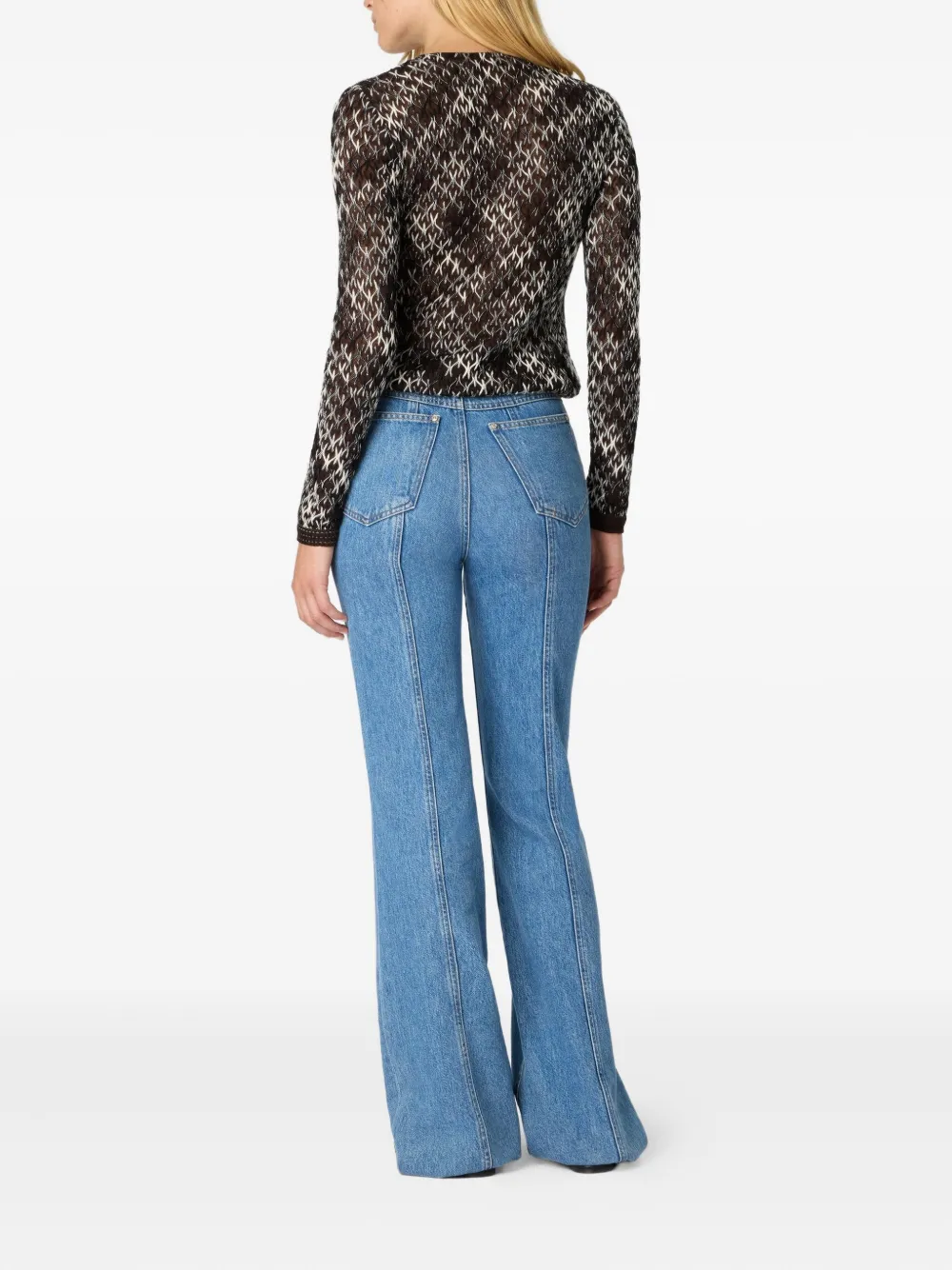 Missoni Vest met patroon Bruin