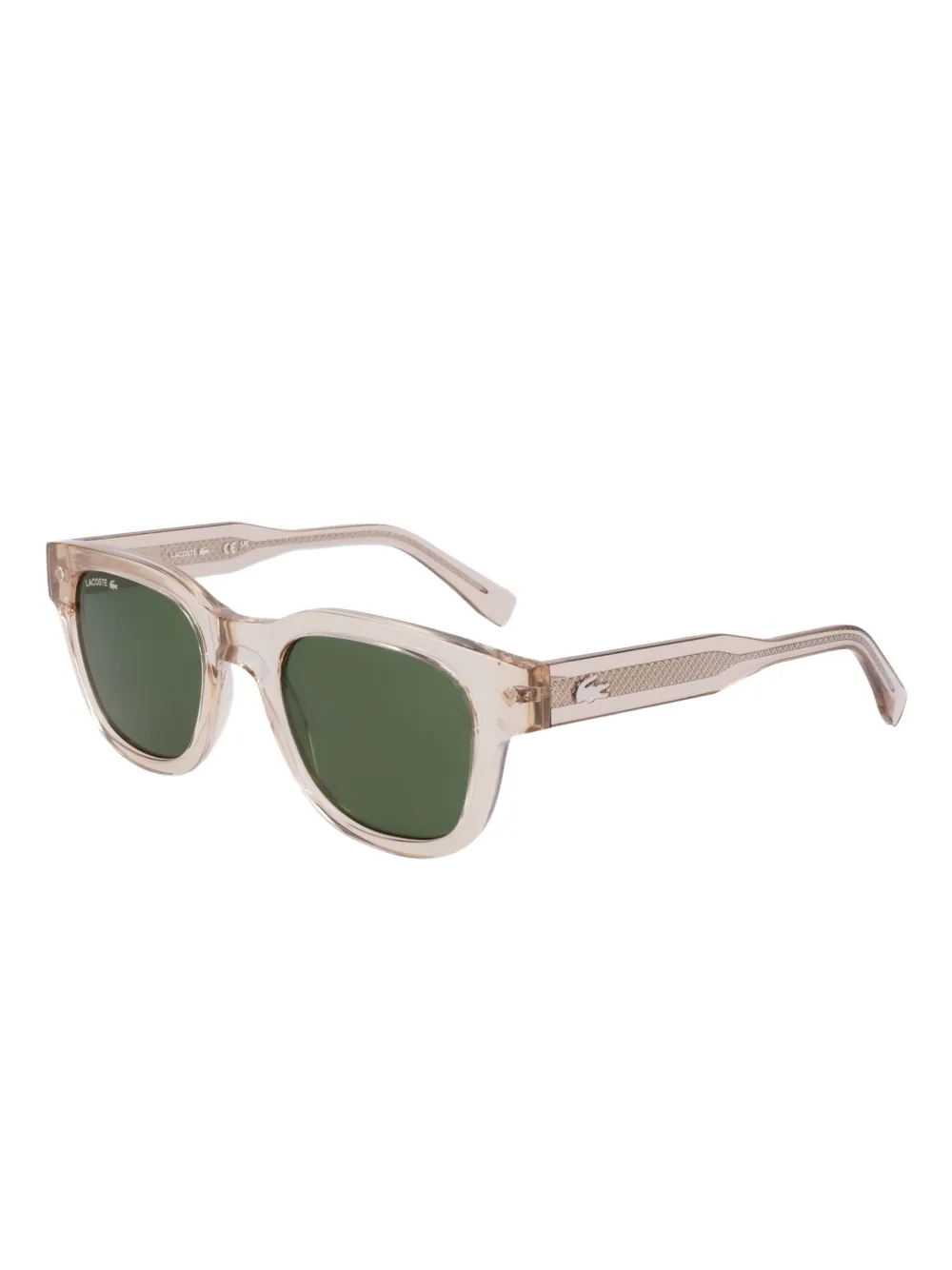 Lacoste rectangle-frame sunglasses Bruin