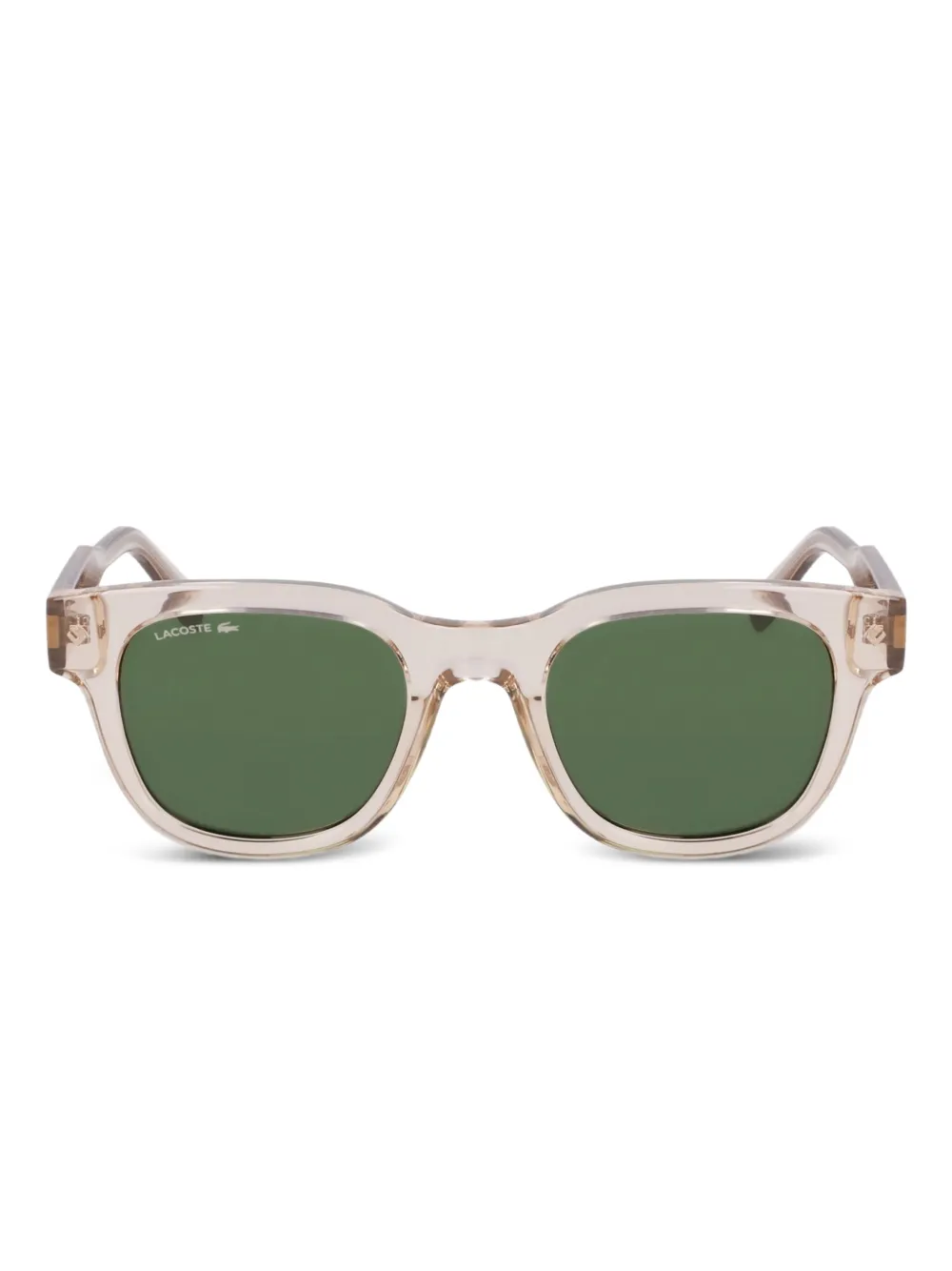 Lacoste rectangle-frame sunglasses Bruin