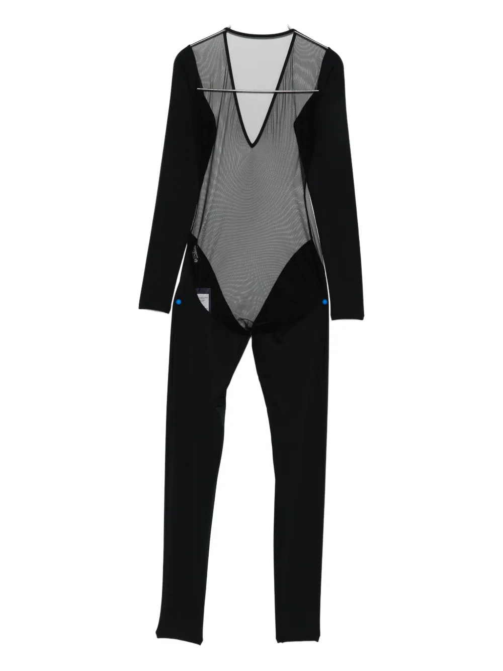 Maison Close Pure Tentation mesh long-sleeve catsuit | Image 2