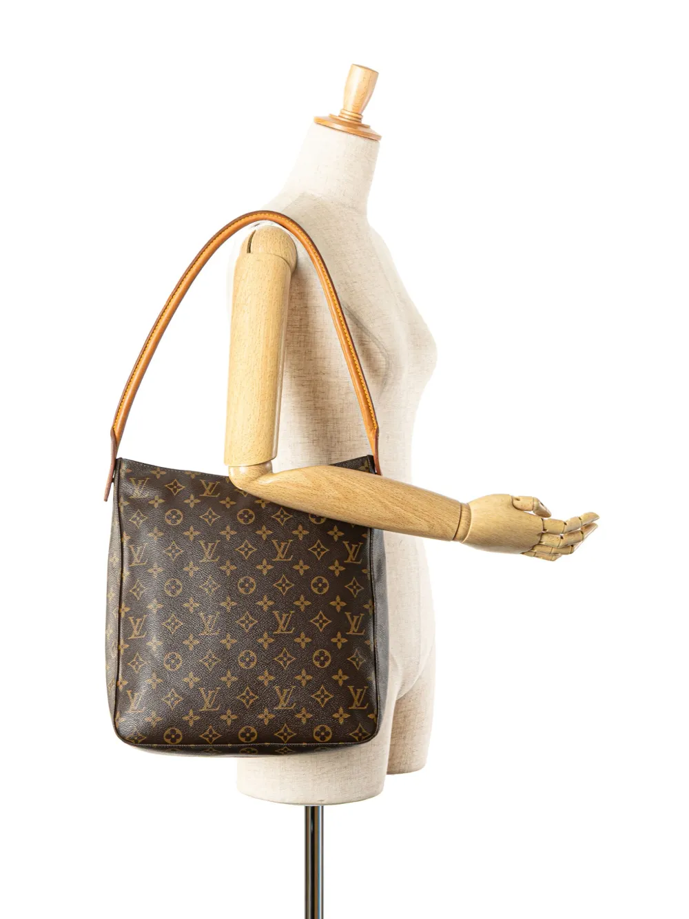 Louis Vuitton Pre-Owned 2004 Monogram Looping GM shoulder bag | Pre-Owned | Image 2