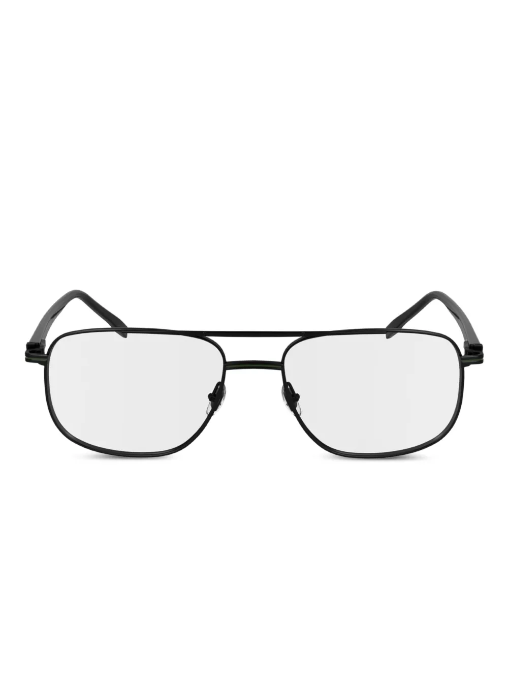 Lacoste lentes con armazón rectangular | negro | Image 1