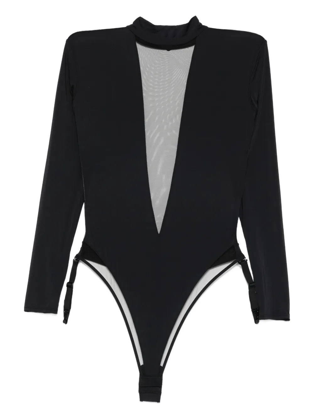 Maison Close  Pure Tentation long-sleeve bodysuit | Black | Image 1