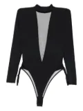 Maison Close Pure Tentation long-sleeve bodysuit - Black