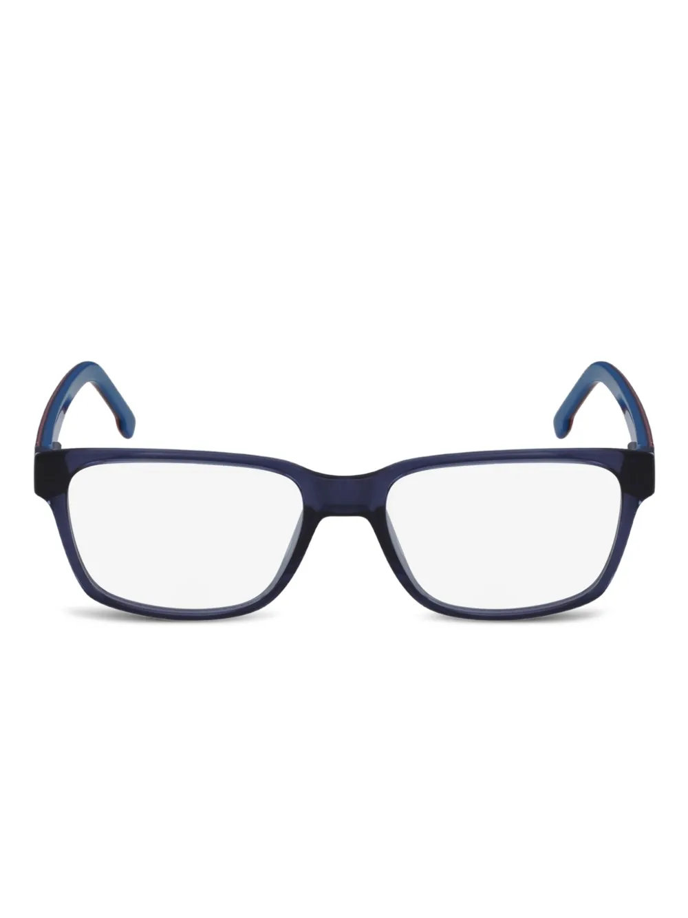 Lacoste lentes con armazón rectangular | azul | Image 1