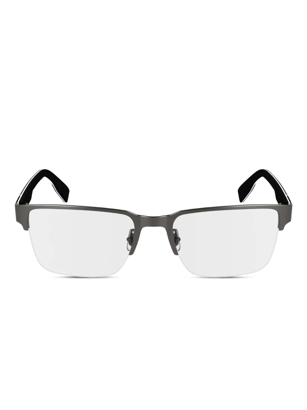 Lacoste lentes con media armazón | gris | Image 1