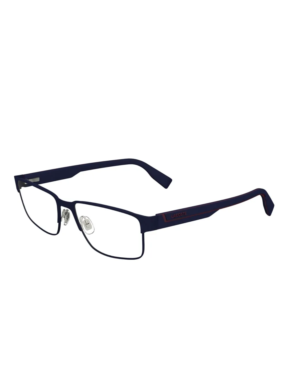Lacoste Bril met rechthoekig montuur Blauw