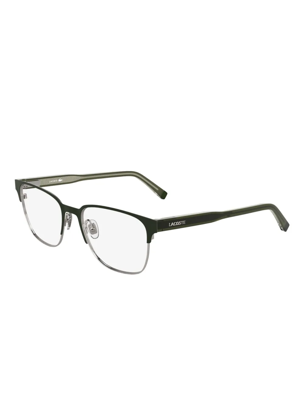 Lacoste Bril met rechthoekig montuur Bruin