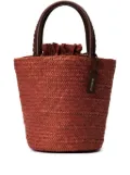 Nannacay straw tote bag - Brown