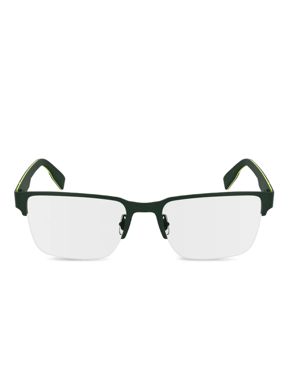 Lacoste lentes con media armazón | verde | Image 1