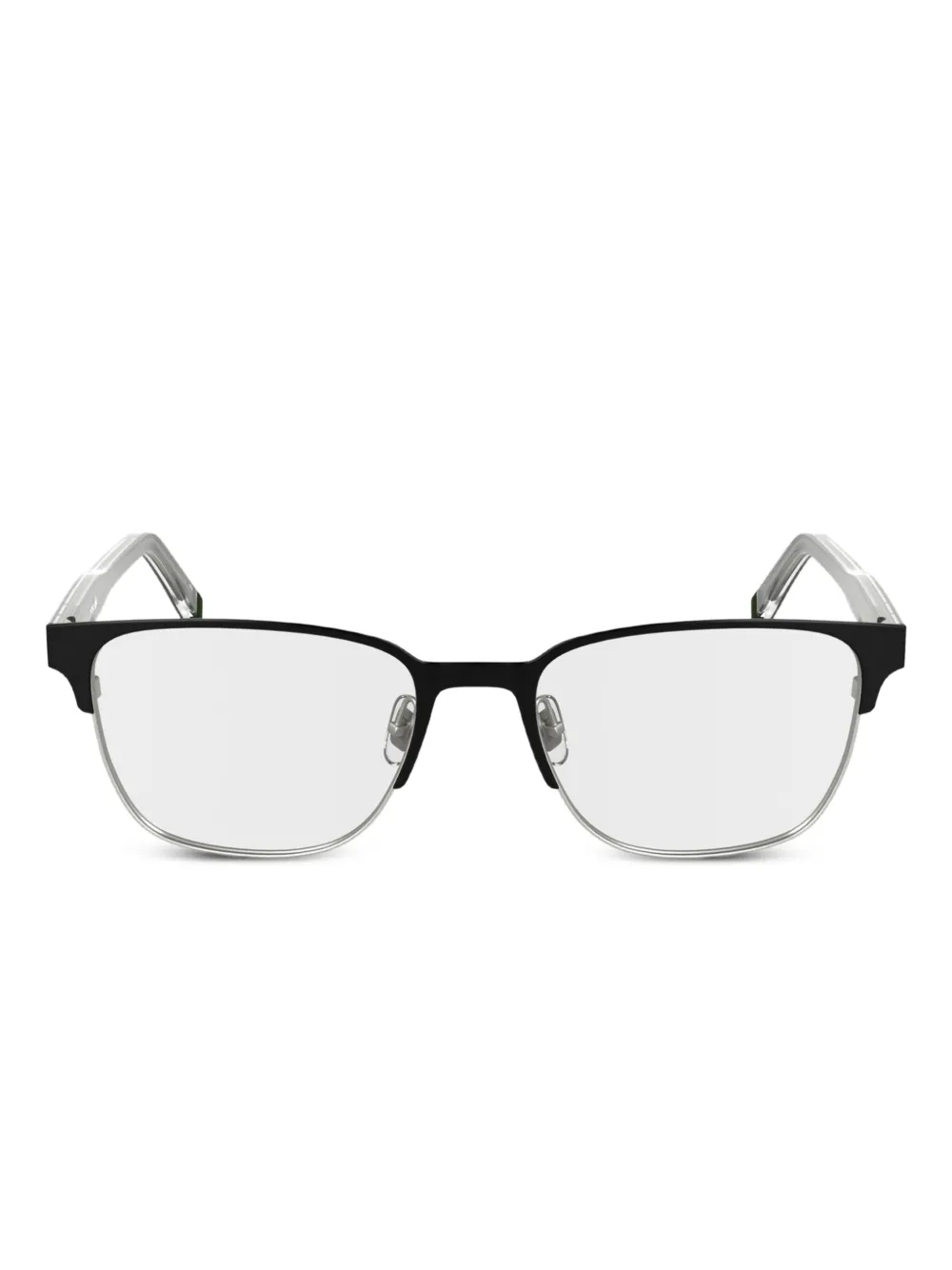 Lacoste armazón rectangular de metal | negro | Image 1