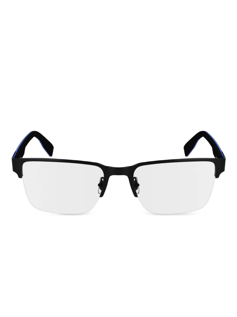 Lacoste rimless square-frame glasses | Black | Image 1